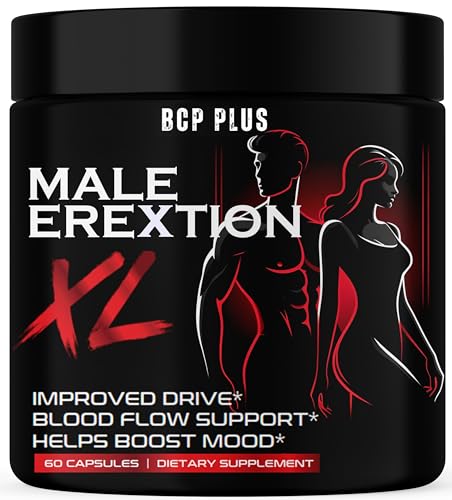 BCP PLUS MalePlus Performance - Volume Booster - Pills for Men - 3rd Party Lab Tested | for Fast Acting Blood Flow Vigor Drive & Size EnIargement | HornyGoat Weed & Maca Tribulus 60 Capsules