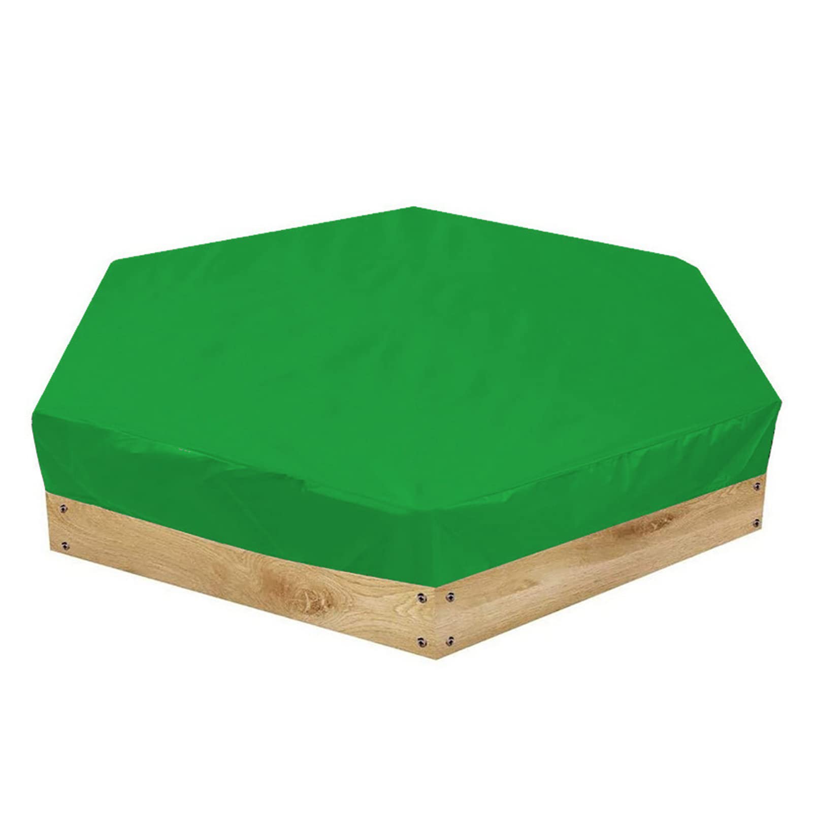 Soraz Sandbox Cover, Tightly Covered Easy to Pool for Outdoor (Green)