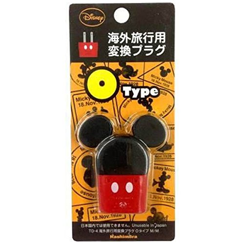 カシムラ ミッキーマウス 海外旅行用 変換プラグ Oタイプ M/M TD-4