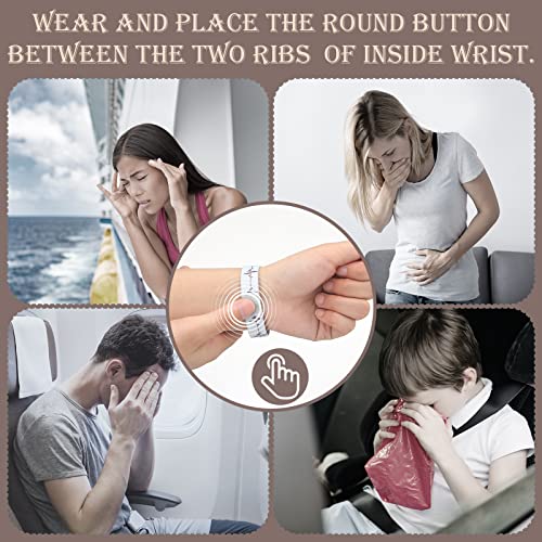 9 Styles Motion Sickness Wristbands for Women, Men and Pregnancy