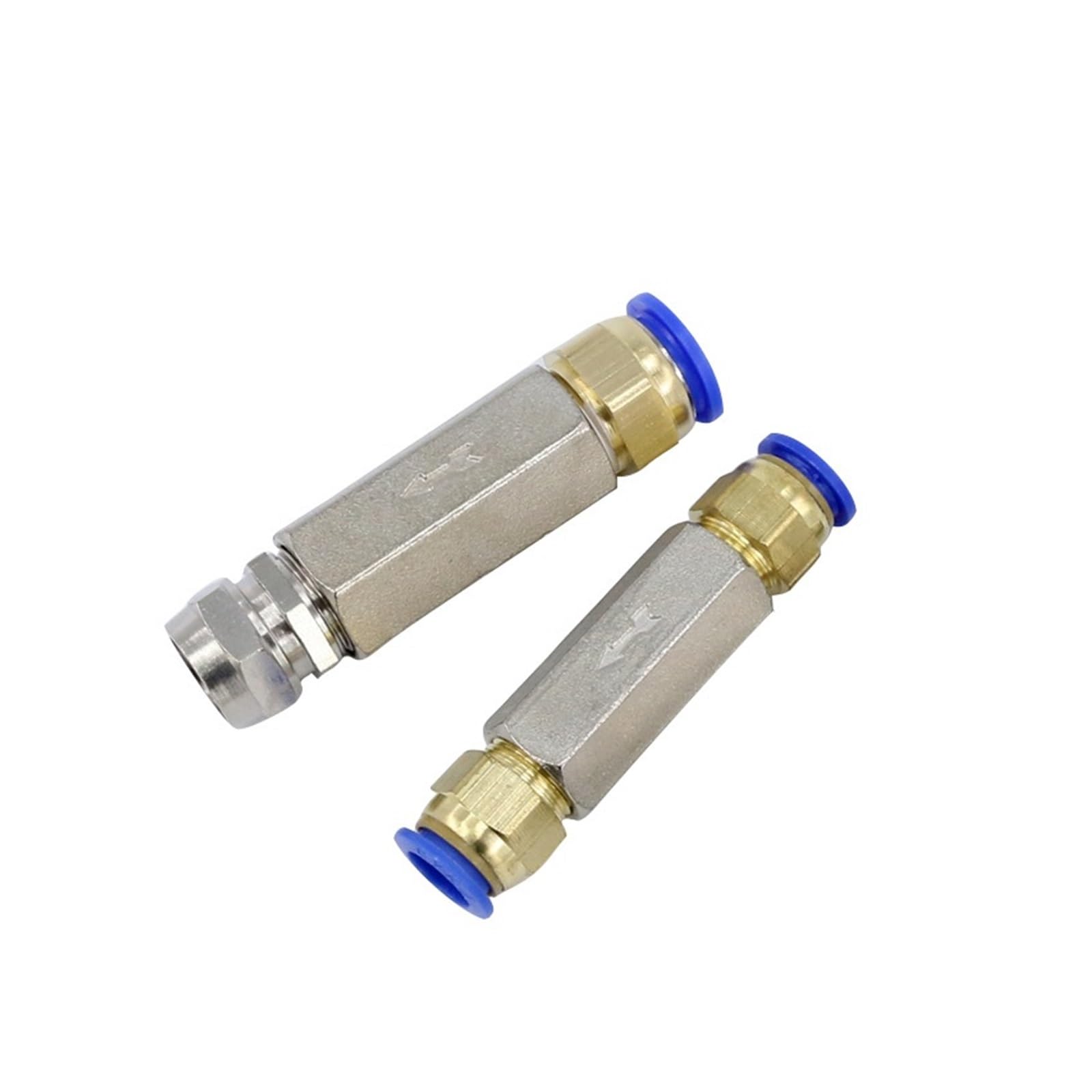 SSIMOO 1 pièces clapet anti-retour pneumatique compresseur d'air clapet anti-retour d'air clapet anti-retour à valve unique connecteur de tuyau d'air kindly (Color : CV-04-PC 12mm)