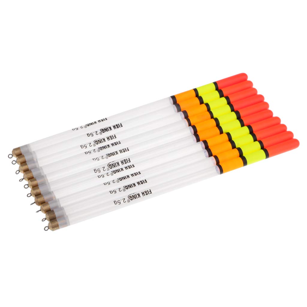 10 szt. boja wędkarska skała plastikowe spławiki wędkarskie zestaw kryształowych bobbers S