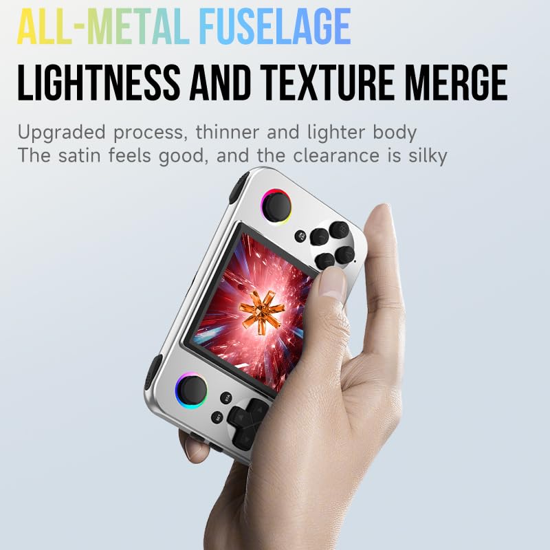 Tragbare Retro-Spielkonsole mit 3,0" IPS HD Display, 2000 mAh Akku & über 6000 klassischen Spielen