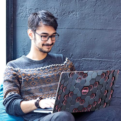 Image of DSGN 137 Full Body Laptop Skin Bubble-Free| Laminated| Removable| HD Quality Sticker for Laptops Upto 15.6 Inches Compatible with DELL