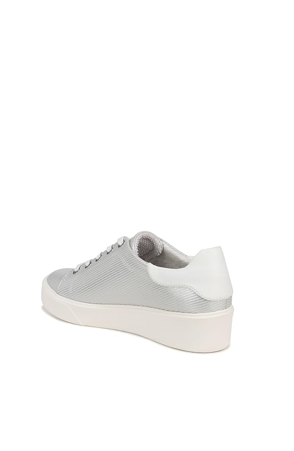 Naturalizer Womens Morrison2.0 Sneaker Silver Leather 7 M by Naturalizer - Used condition - Image 2