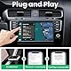 Vanstaki CarPlay Wireless Adapter, USB C/A Plug und Play, Konvertieren von Wired auf Wireless, Kompatibel mit iPhone iOS 10+ & Autos mit Wired CarPlay