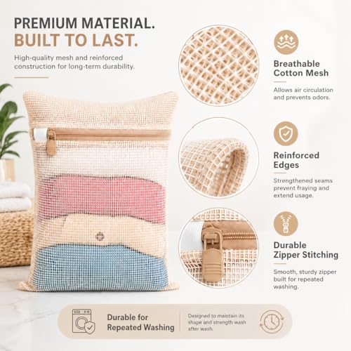 3-piece-set-extra-large-20236-inch-durable-organic-cotton-mesh-laundry-bags-with-sturdy-zippers-and-breathable-mesh-perfect-for-delicate-items-like-underwear-clothes-pants-and-socks