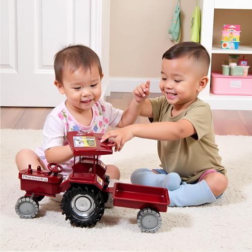Image of Tractor Toy | Tractor Toys with Trolley | Tractor Truck Toys for Kids Big Size | Farm Truck Toy for Kids :- Color:- Multicolor