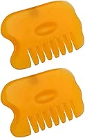 Vista 13 de Healifty Peine de masaje, 2 piezas, peine de cuero cabelludo Guasha, herramienta de masaje de raspado Gua Sha para el cuidado de la cabeza (verde)