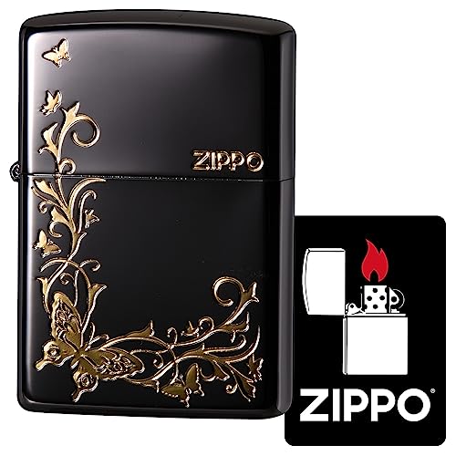 Encendedor Zippo 2BKG-BUT Negro Bronce