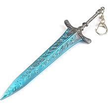 Dark Moon Greatsword Model Mini 8.3in/21cm Full Metal Gaming Gifts Collectibles Darkmoon Sword with Display Stand [Energy Class A]
