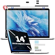 Magnetic Laptop Privacy Screen for 14 Inch 1610, Removable Computer Screen Privacy Shield 14" Aspect Privacy Filter Screen Protector for with Lenovo Hp Dell Acer Asus Thinkpad Envy
