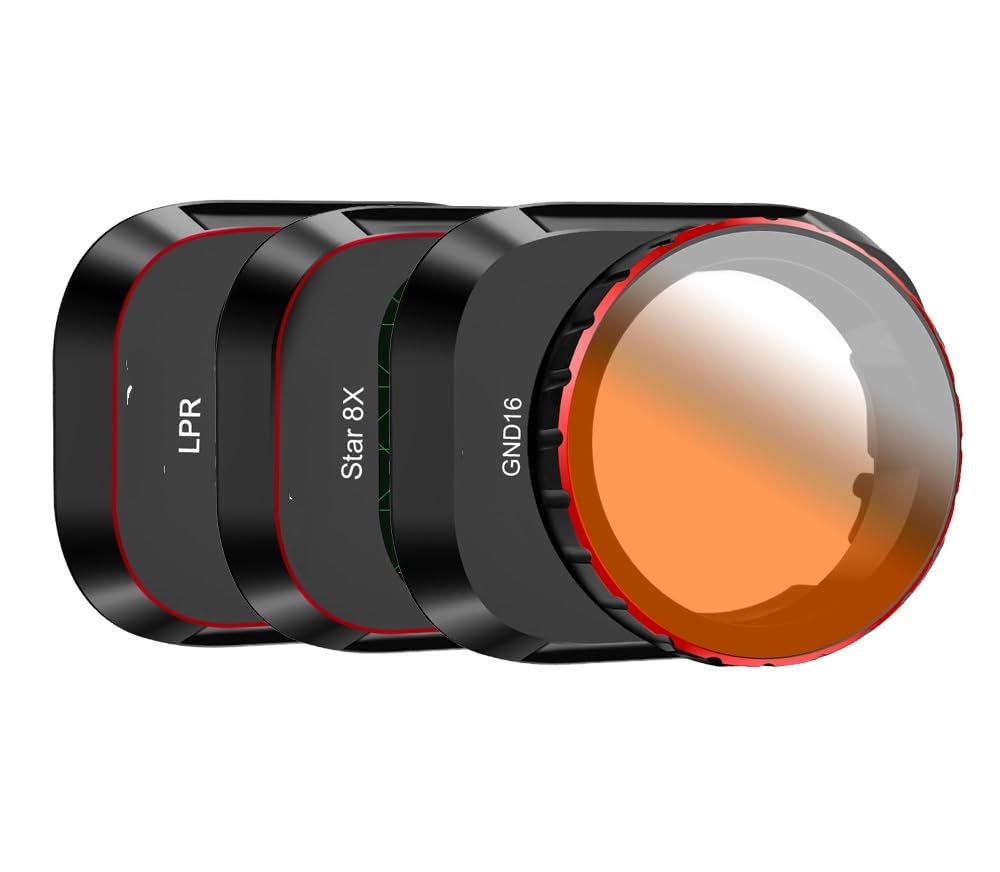 Filtros de Lentes VND para Dron dji Mini 4 Pro VND4-32/64-512 filtros ND Variables Vidrio óptico Ajustables para Accesorios cámara(3 IN 1 Set)