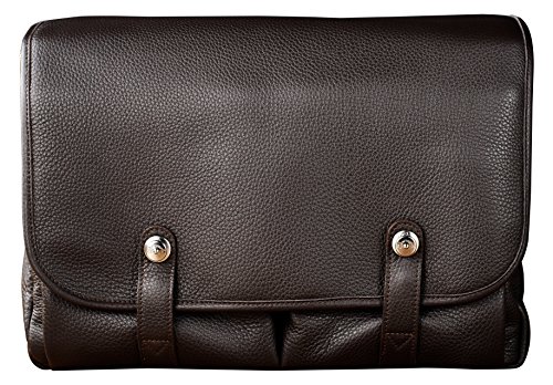 William Foto und Business Tasche Dunkelbraun