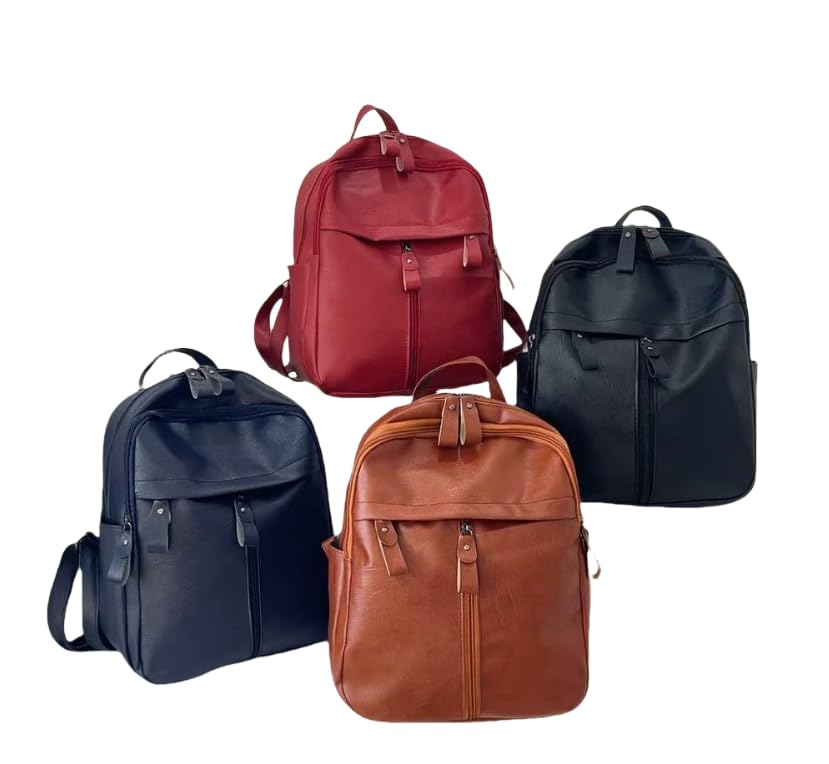Mochila de Alta Capacidade com Zíper para Mulheres(aleatória)