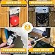 Hühnerklappe Automatisch ChickenGuard All-in-One, Hühnerstalltürfarben in Vier Farben, Timer/Lichtsensor, Auto-Stop, Raubtiersicher, Wintermodus-Power-Boost, Batterien Enthalten (Grün + Batterien)