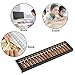 Lizbin Digital Standard Abacus Professional 17 Column with Reset Button, Chinese Japanese Abacus Calculator Educational Tools Abacus Counting Tool Arithmetic Tool Calculator (Brown)