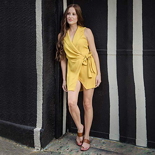 Image of Aerosoft Flat Sandals For Women - Walking Summer Vacation Essentials Ladies Flip Flops - Comfortable Sandals For Women - Casual Outdoor Fashion Dressy Non Slip Footwear
