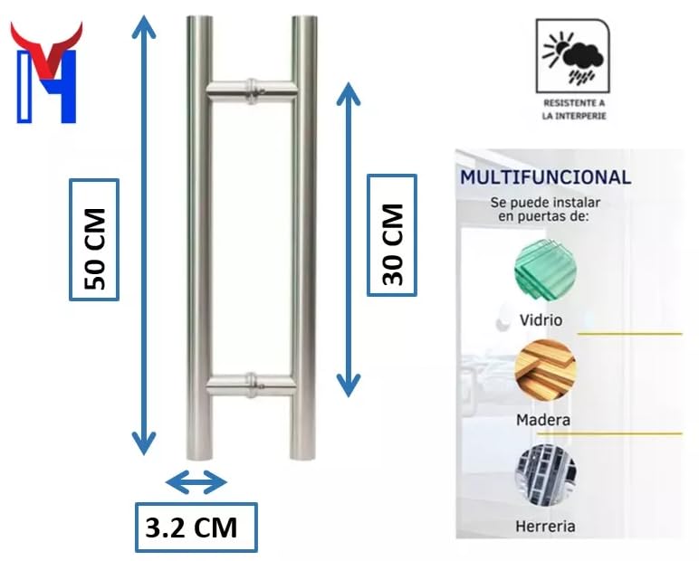 Mejores comprativas On-line Jaladeras para puertas de madera para comprar online. 5 Imagen adicional