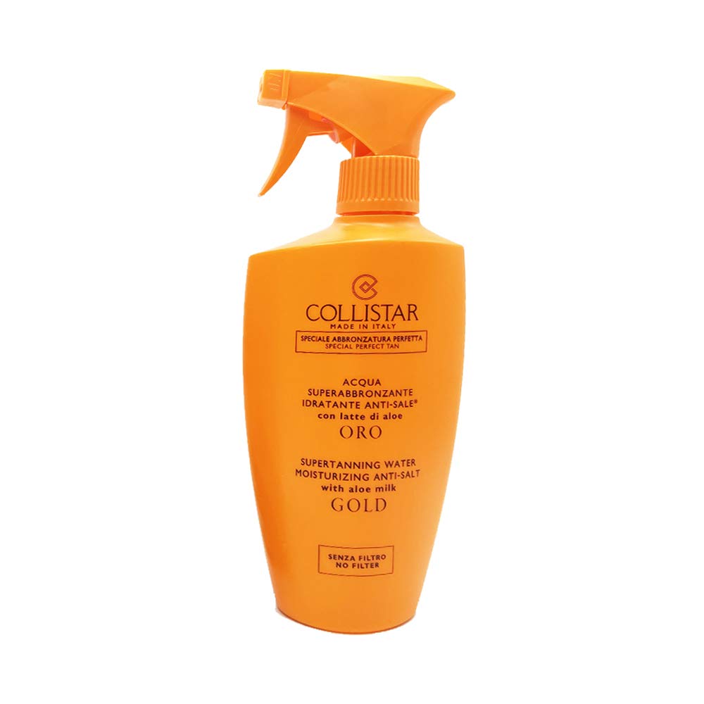 Collistar acqua superabbronzante idratante anti-sale oro 400ml