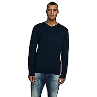 JACK & JONES Jjebasic Knit V-Neck Noos, Felpa Uomo