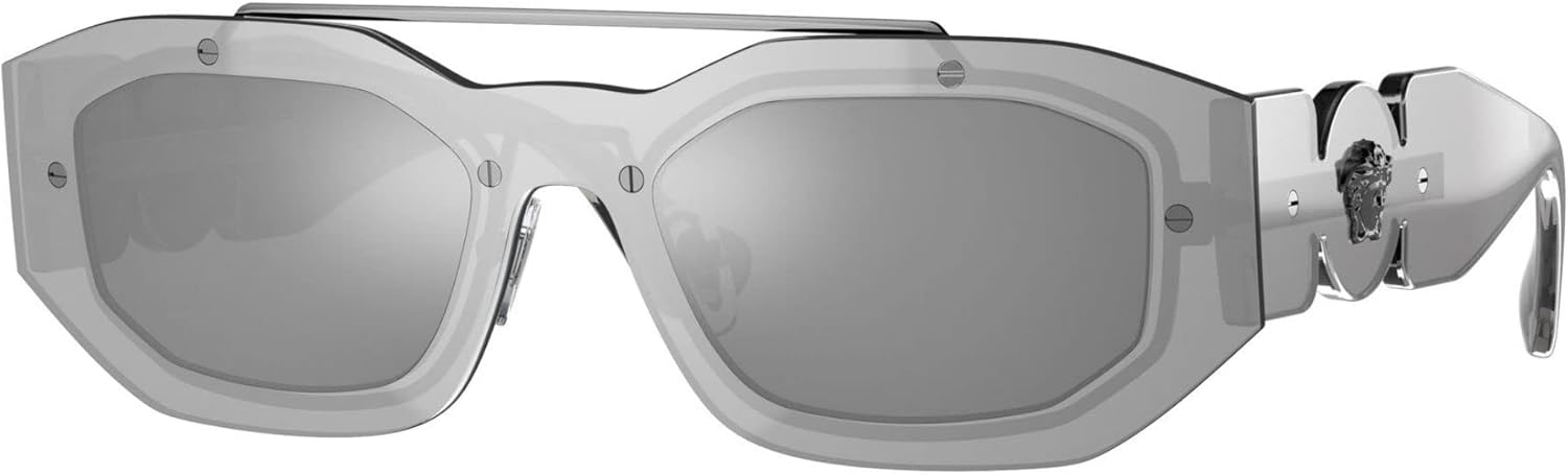 Versace Unisex Sunglasses Transparent...