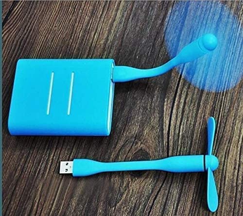 Image of APNI-DUKAN RD-778 Portable Mini USB Dragon Fan with 2 Leaf & 1 Pc Poratble USB LED Mini Light Connect with Laptop, Smartphone, Powerbank, USB Adapter /Hub (Multicolour) (USB-FAN-LGHT)