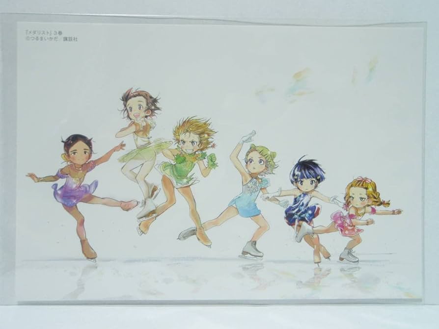初版帯 メダリスト つるまいかだ フィギュアスケート アニメ
