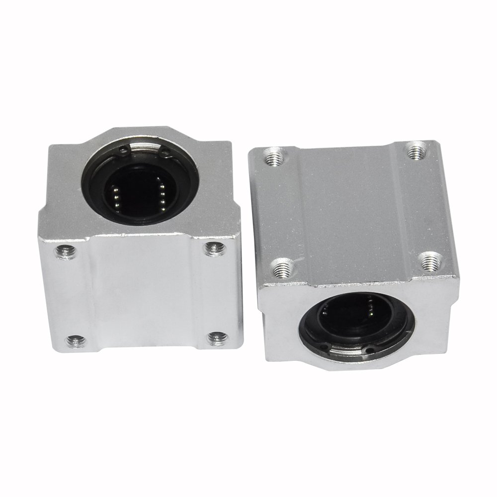 2-Pack SCS25UU 25mm Bore CNC Linear Motion Ball Slide Bearings