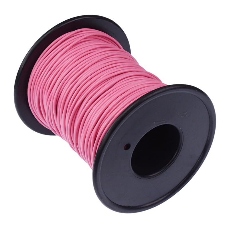 0.5mm² 16/0.2mm Stranded Copper Cable Reel Automotive General Purpose 50m (Pink)