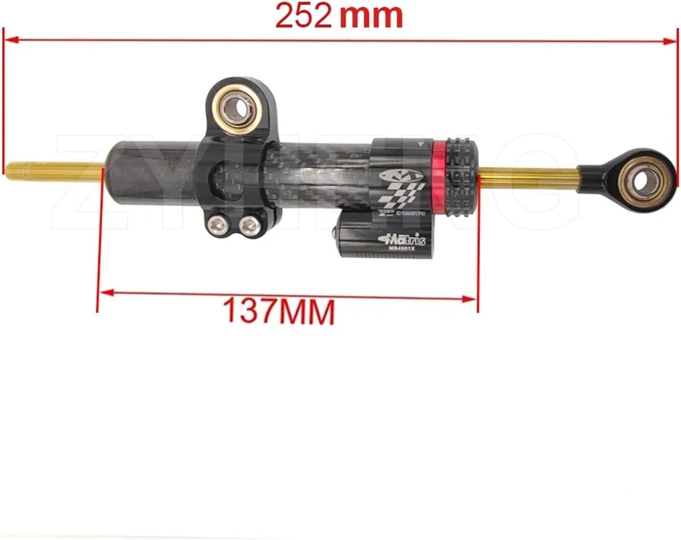 Electric Scooter Accessories Directional Steering Damper kit Fit for VSETT 10+ Spare Parts Increase High Speed Stability(Universal dampers)