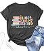 Reading Shirts Women Just One More Chapter Book Lovers T-Shirt Teacher Readers Bookworm Tee Top Dark Gray M