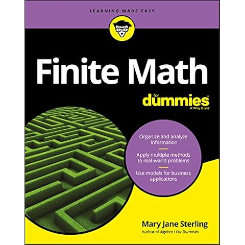 Finite Math For Dummies Cover