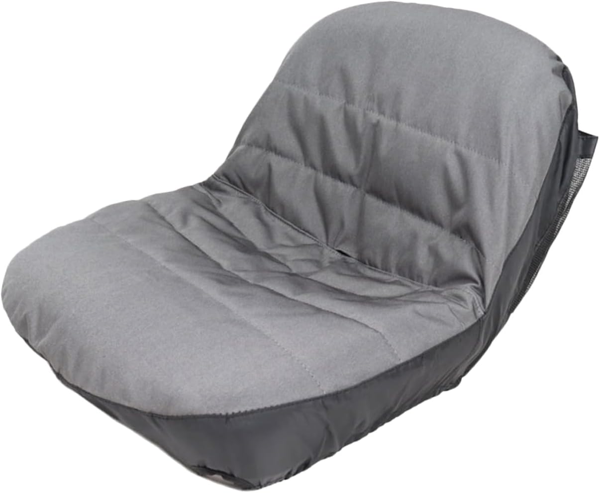 Riding Mower Seat Cover Lawnmower Seat Cover Weather Comfortable Storage Bag for Mowers
