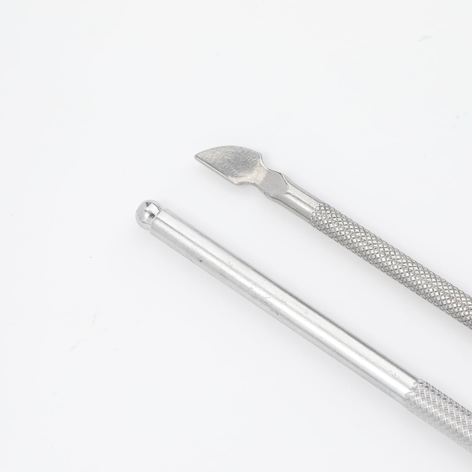 2PCS Cuticle Pusher and Cutter Gel Nail Polish Peeler Scraper Durable Professional Manicure Pedicure Cleaner Tools for Fingernails — view 3