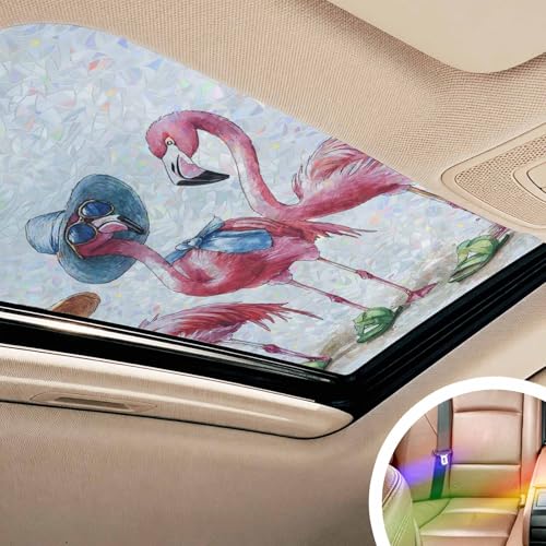 Película de privacidad para ventana con efecto vidriera 3D miniatura 5