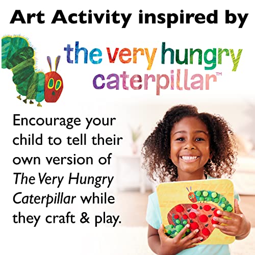 Creativity For Kids The Very Hungry Caterpillar Toy: Craft And Play Pictures - [Amazon Exclusive] Pom Pom Pictures Activity From The World Of Eric Carle, Preschool Arts & Crafts For Toddlers Ages 3-5+ #TOP4