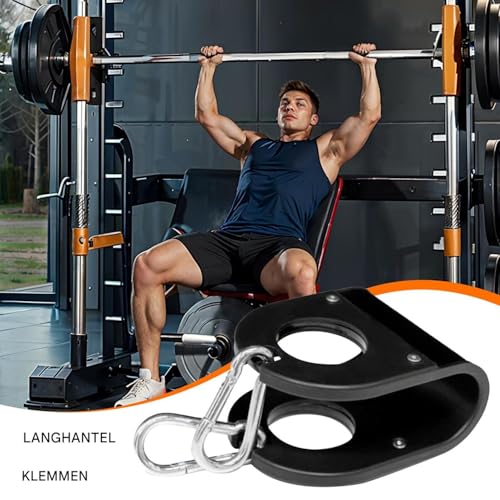 Clips d'haltères en métal pour musculation à la maison