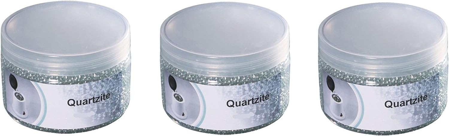 SQUADO Microesferas de cuarzo para esterilizador de perlas bolas bolas estética Nail Art (3 unidades, 1500 gramos)