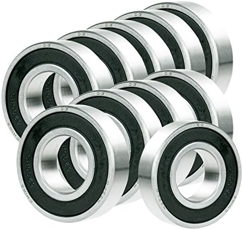 10x 2205-2RS Self Aligning Ball Bearing 52mm x 25mm x 18mm NEW Rubber