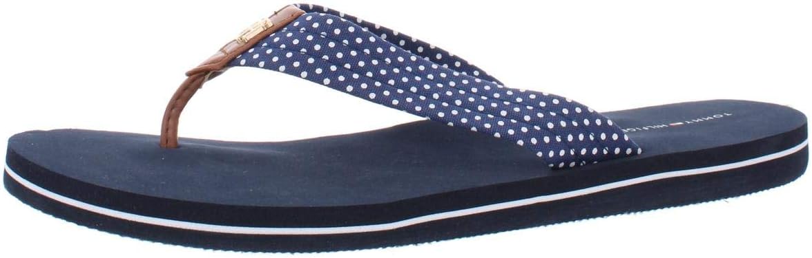 Tommy Hilfiger Women's Candis X Slippers, Blue, 7