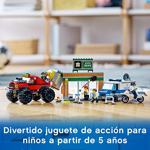 LEGO 60245 City Police Policía: Atraco del Monster Truck
