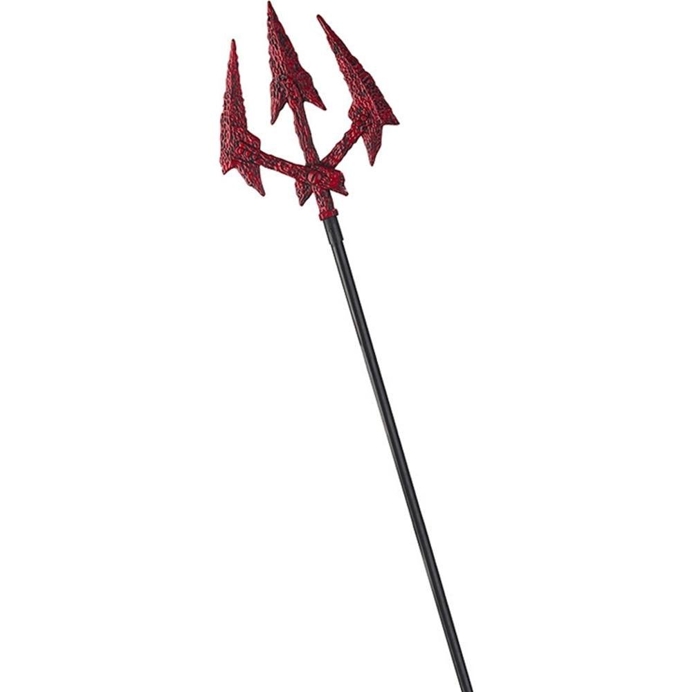 Disguise Men's Pitchfork Costume Accessory, Black/Red, Adult