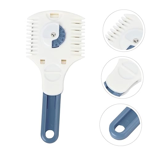 Miniatura 2 de FOMIYES Cortador de pelo, tijeras para el cabello, micro afeitadora de afeitar para cortar mujeres, herramientas de peinado de cabello, cortador de