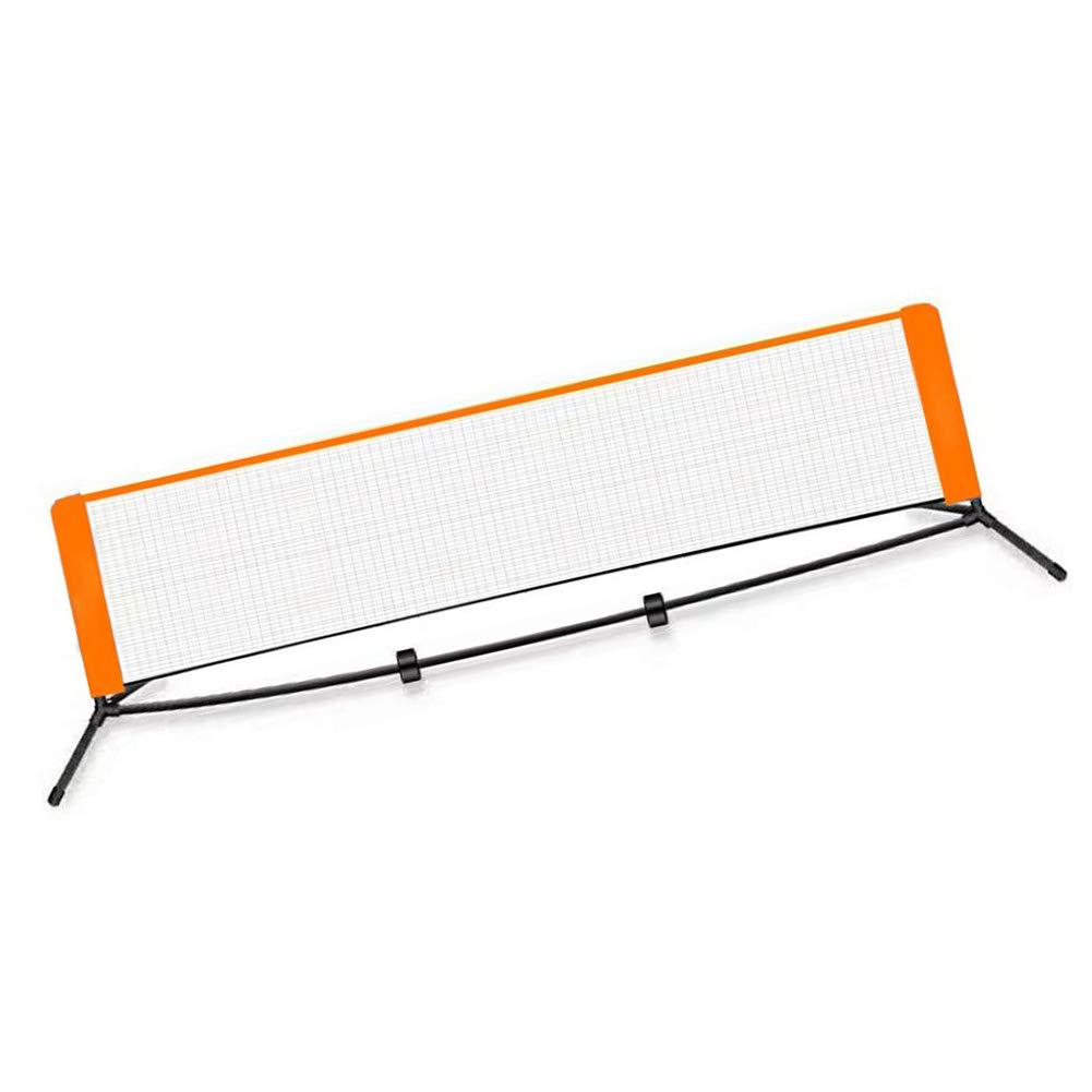 Rete combinata Multisport da 6 m Facile Installazione Reti da Tennis a Rete con Borsa per Il Trasporto Resistenza, Rete da Tennis Portatile, per Tennis o Badminton