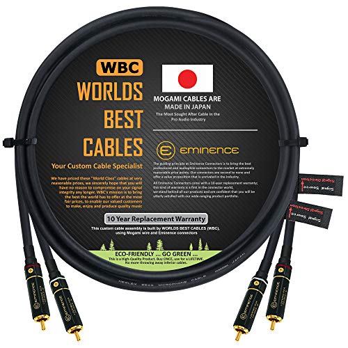 Câble Audio hi fi RCA mâle à mâle, câble d'interconnexion RCA pour
