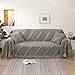 Sofa Überwürfe Jacquard Sofabezug Chenille-Stoffe Couchbezug Staubschutzhülle Sofahusse Rutschfestes Sofakissen Sofa Abdeckung in Verschiedene Größe und Farbe für Haustier, Möbelschutz (180X150 cm)