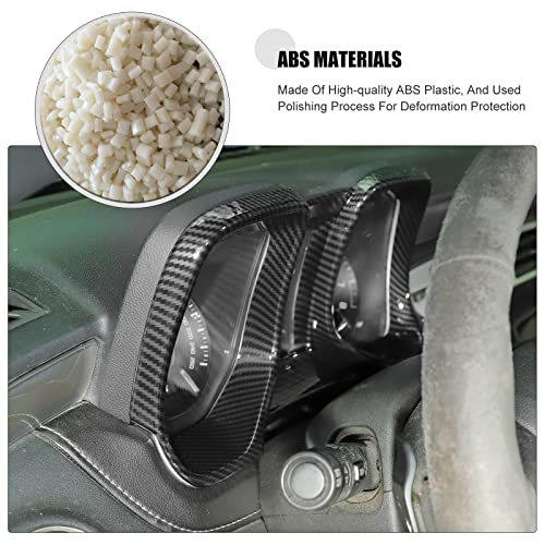 Rt-Tcz Dashboard Cover Dash Board Panel Trim Kit Decoration Interior Accessories For Chevrolet Chevy Camaro 2010-2015 (Carbon Fiber Grain) #TOP2