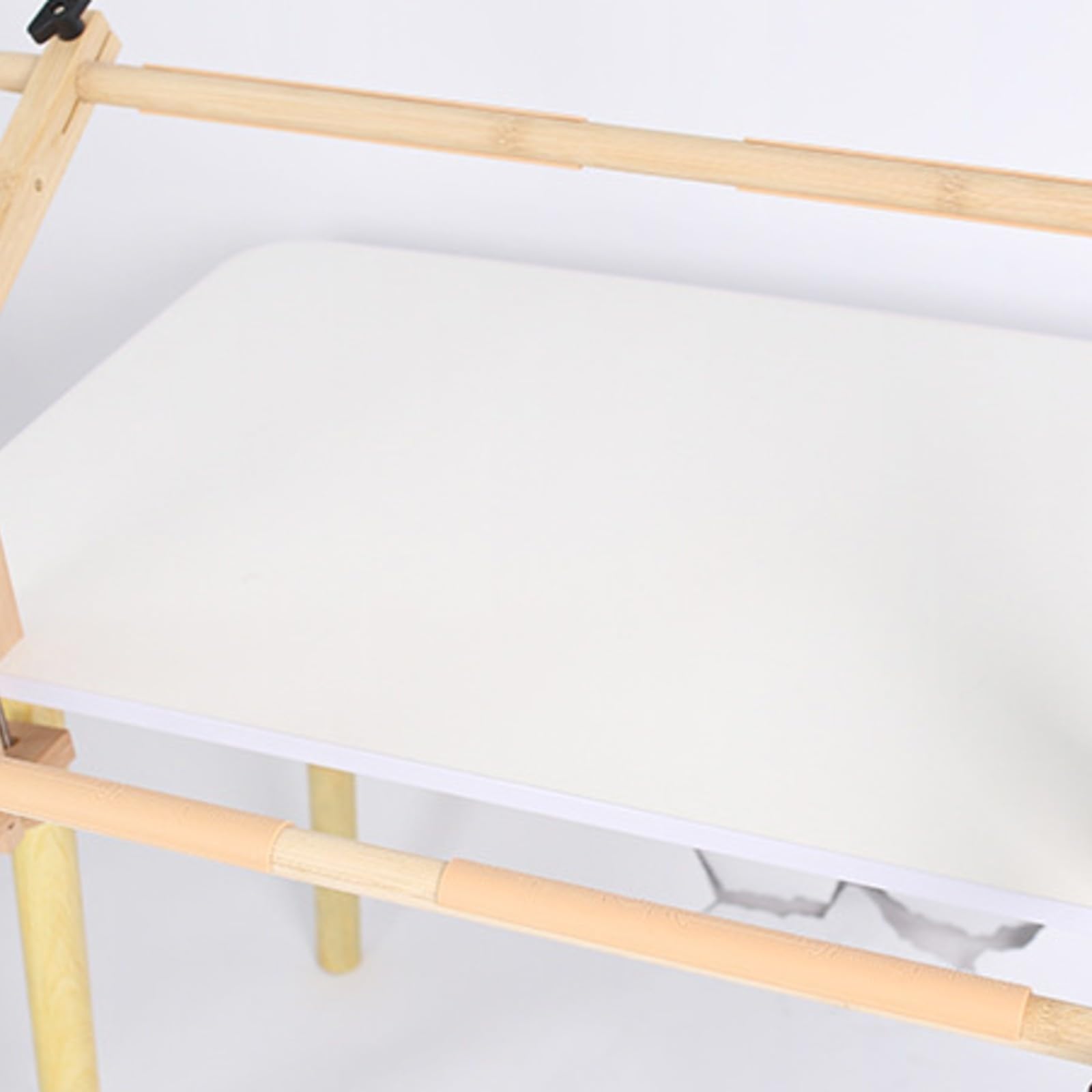 Hellery Cornice da Ricamo con Morsetto da Tavolo Leggero Cornice Ricamo Resistente Strumento di Cucito Regolabile per Stanza Dei Lavori Manuali
