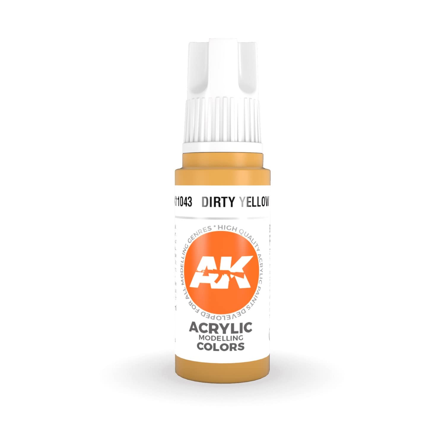 aki★黄色 Amazon.com: AK Interactive 3rd Gen Acrylic Dirty Yellow 17ml